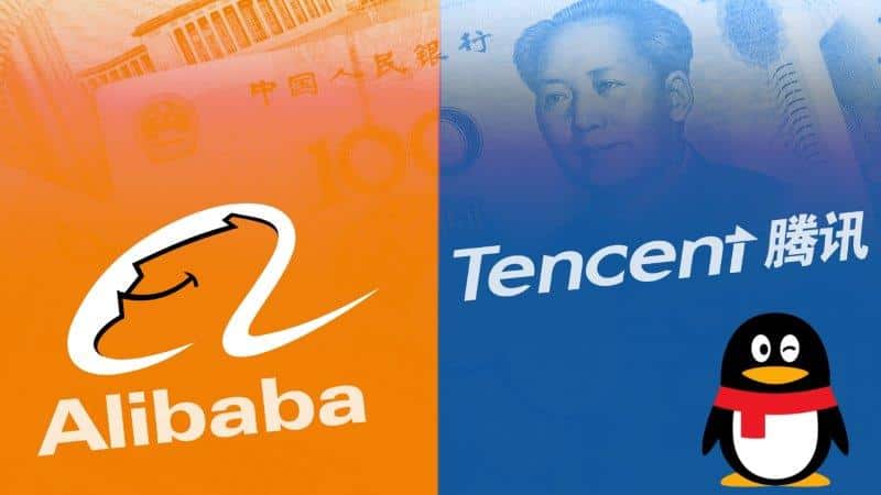 Tencent and Alibaba