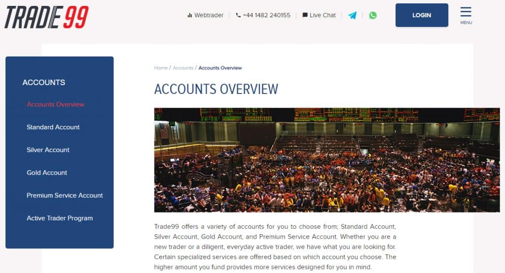Trade99 - Trading Account